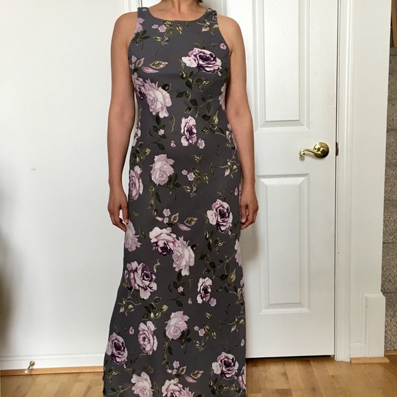 All That Jazz Sleeveless Floral Maxi Size 9/10 - Picture 1 of 7